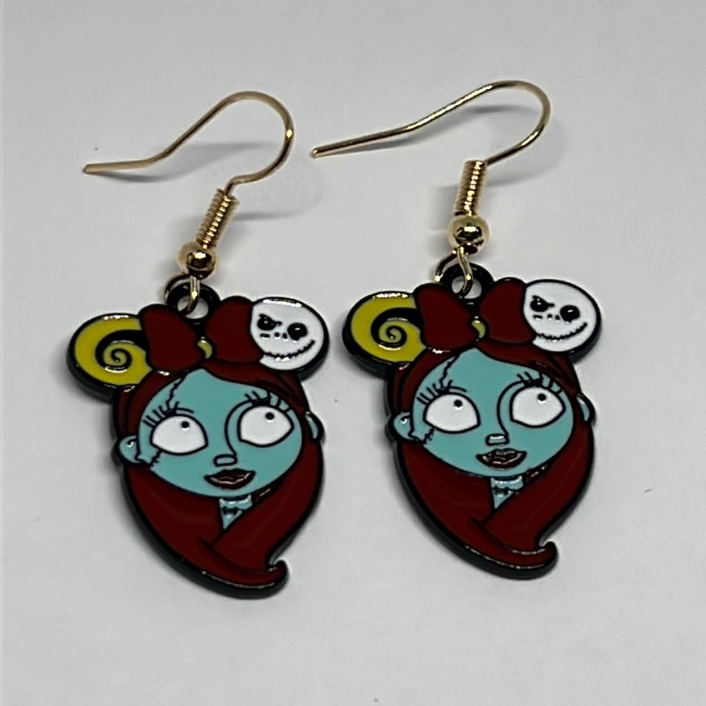 Earrings Dead‎ girl Goth Gothic Halloween